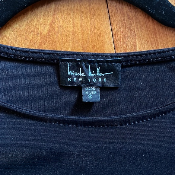 Nicole Miller - New York Black Dress - Size S - Picture 3 of 4